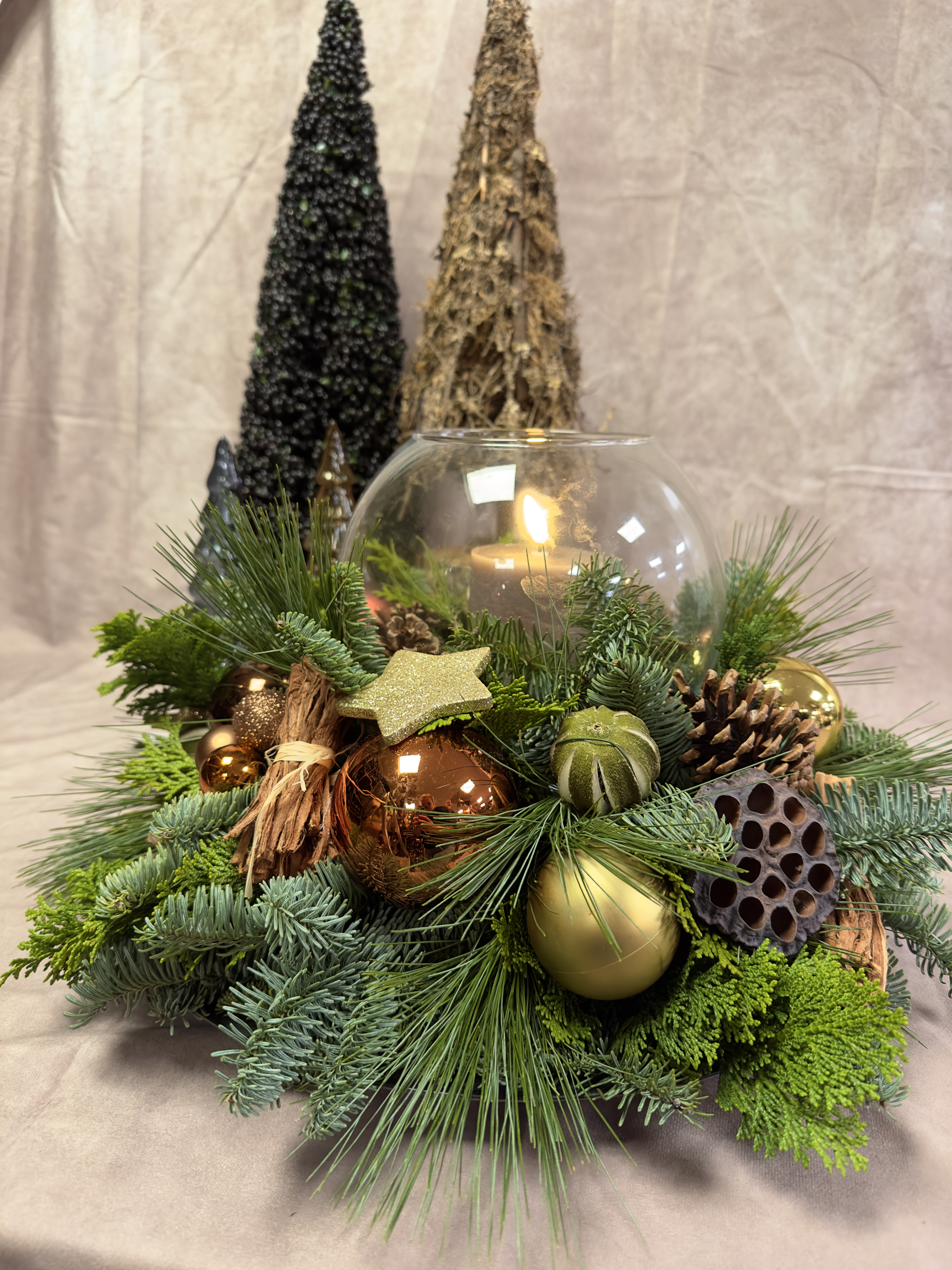 Online kerstworkshop Rondom de glazen kerstbal