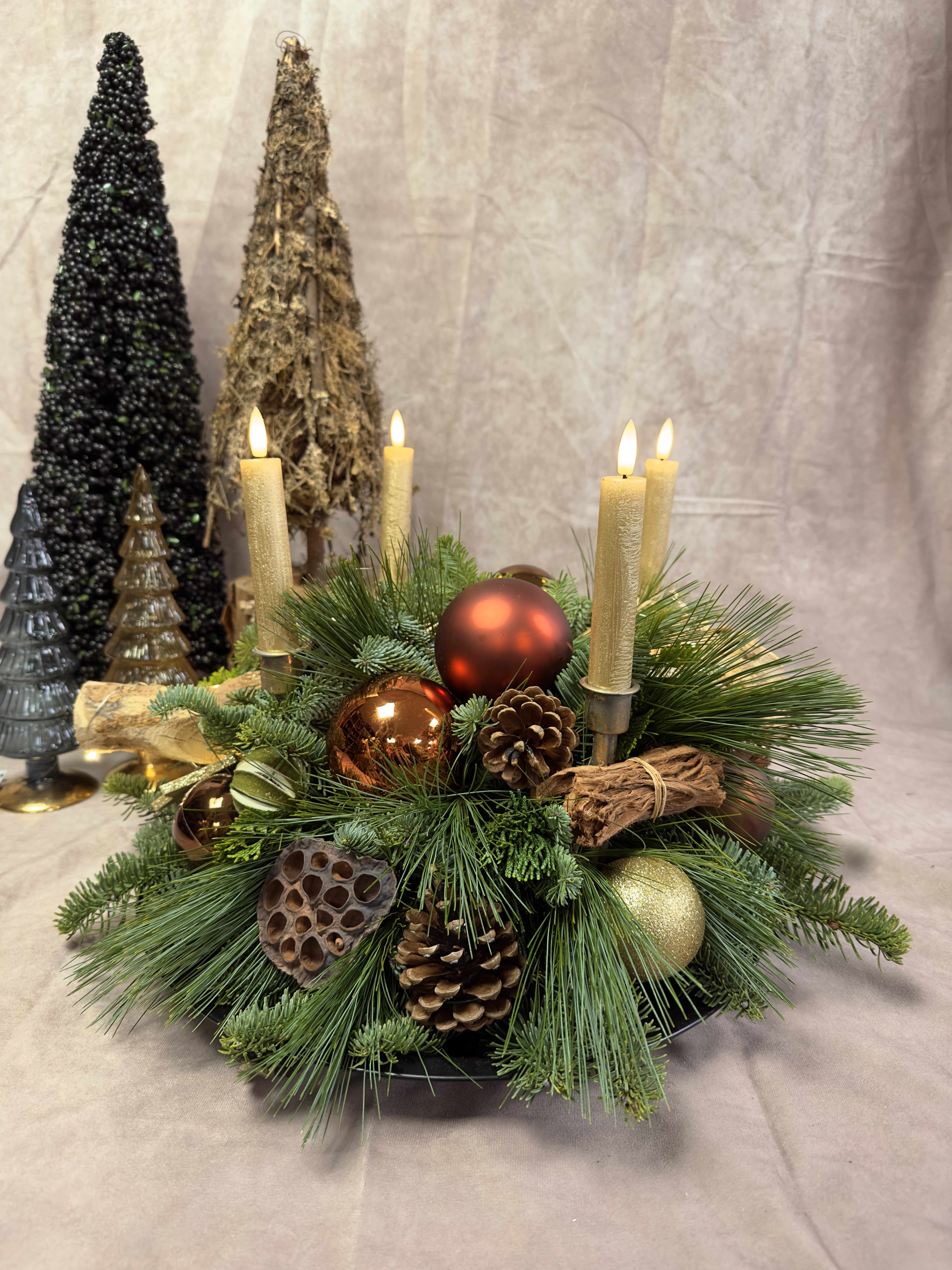 Kerstworkshop Kerst kaarsje